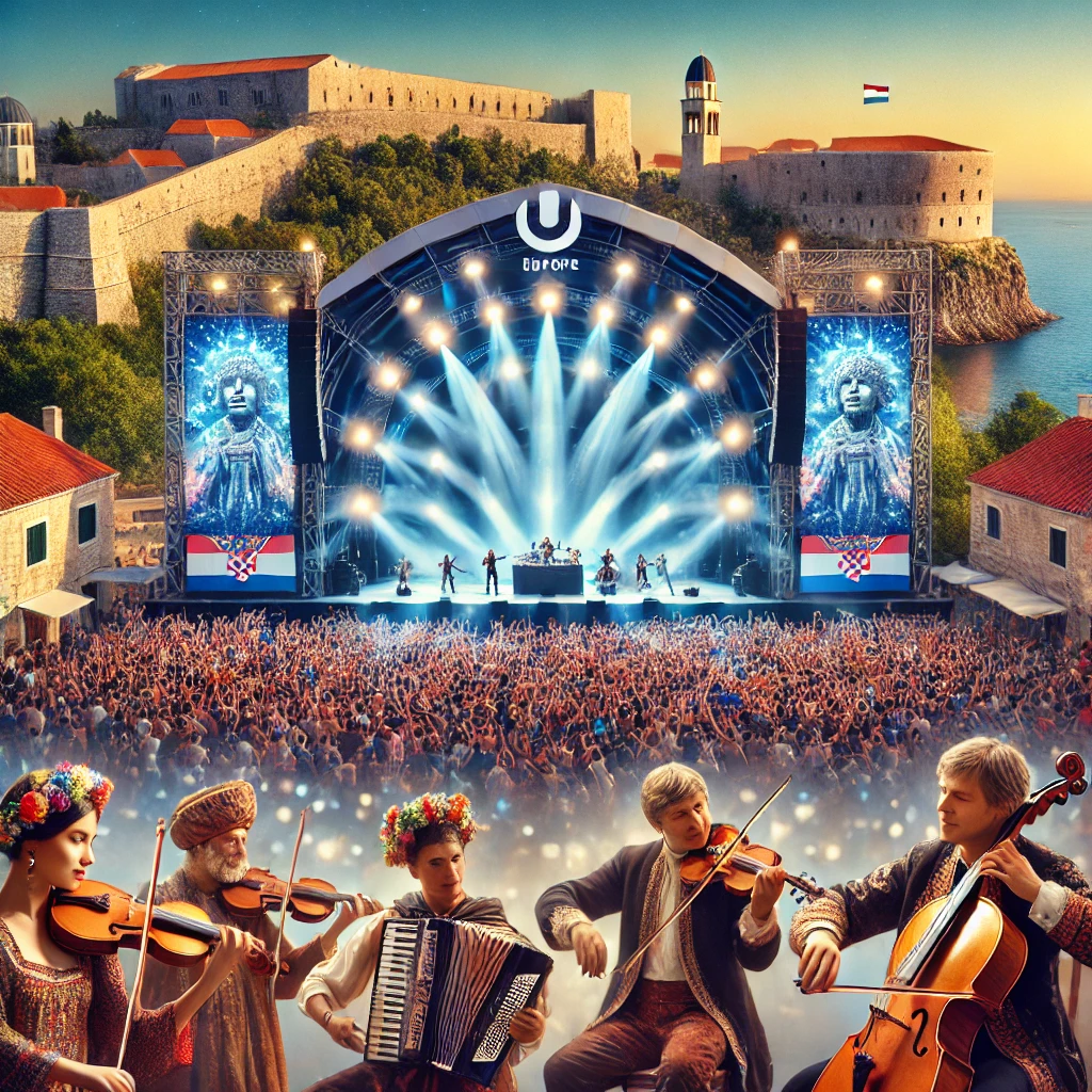 festivals Kroatië, Kroatisch Songfestival, Dora Kroatië, Ultra Europe, Dubrovnik Zomerfestival, muziekfestivals Kroatië, INmusic Festival, culturele festivals Kroatië